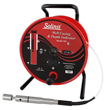 Solinst 105 — Indicador de profundidad y entubado