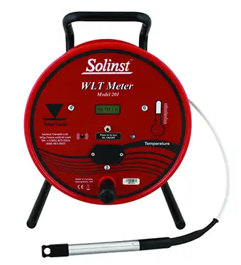 Solinst 201 — Medidor de nivel y temperatura