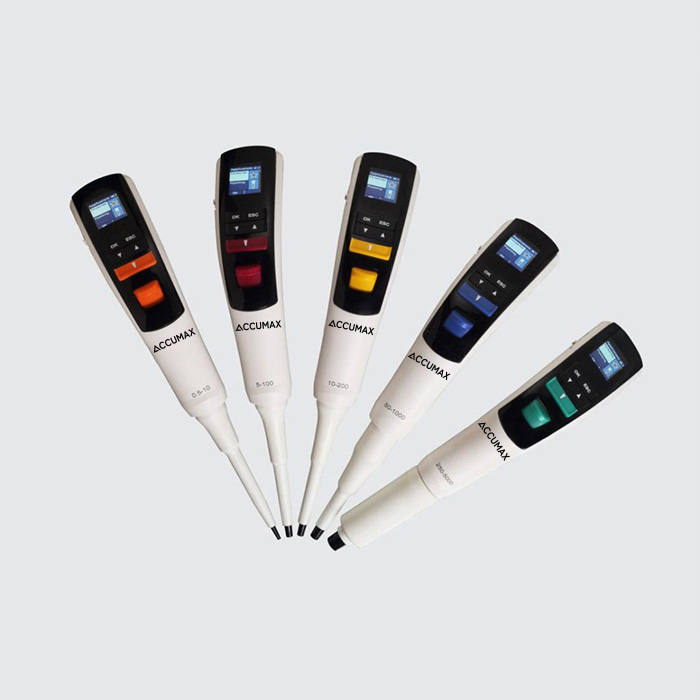 Accumax Electronic — Micropipetas electrónica
