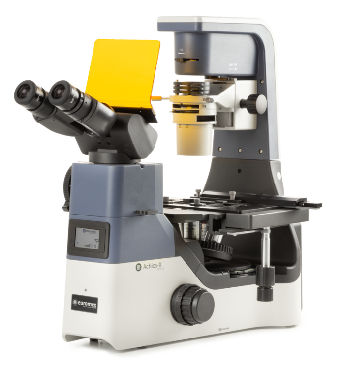 Euromex Achios-X Inverso Fluorescencia — Microscopio de fluorescencia