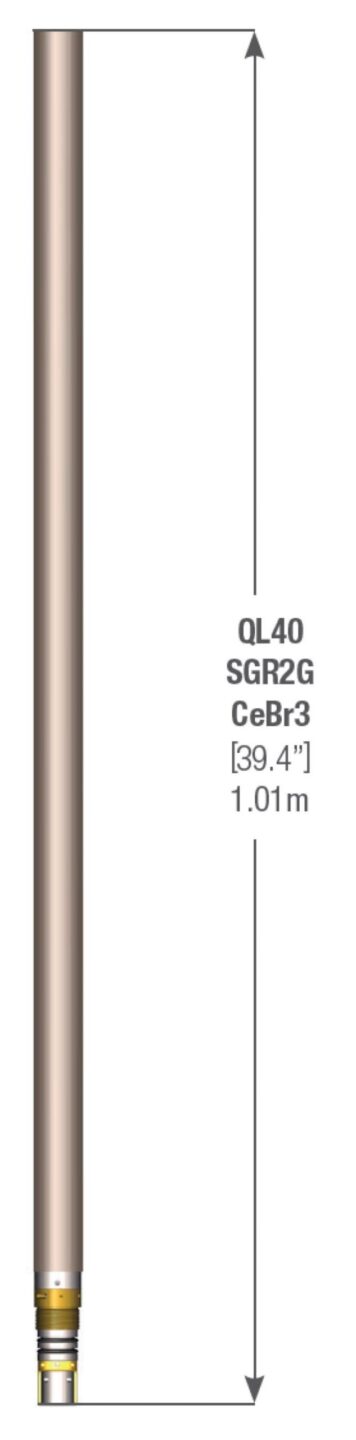 Mount Sopris QL40-SGR2G — Sonda gamma espectral