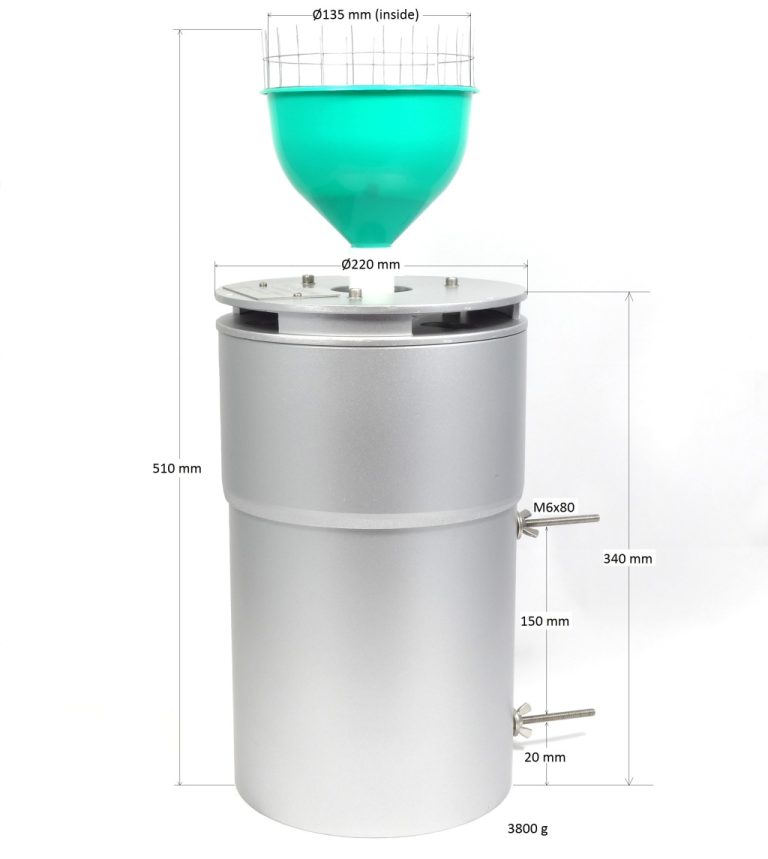 PALMEX RS1 — Muestreador de agua lluvia