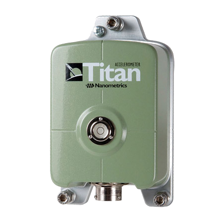 Nanometrics Titan — Acelerómetro triaxial