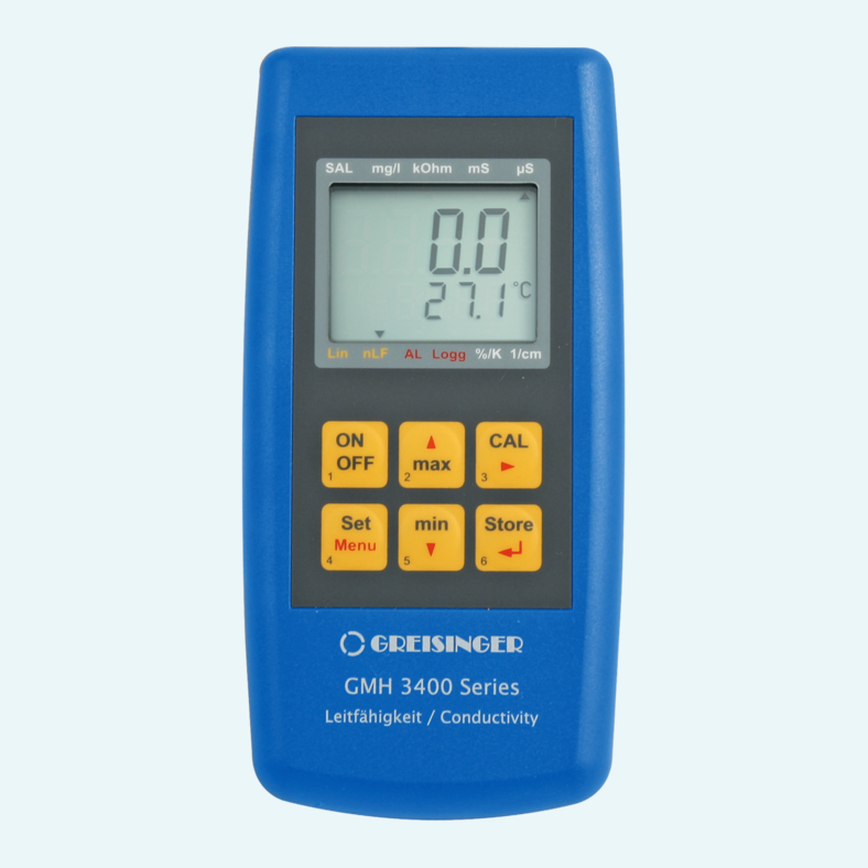 Senseca GMH 34XX — Medidor de conductividad
