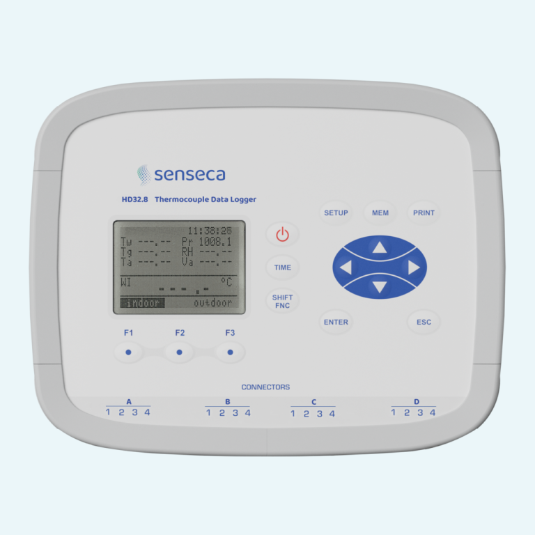 Senseca HD32.8.8 — Registrador de datos de termopar