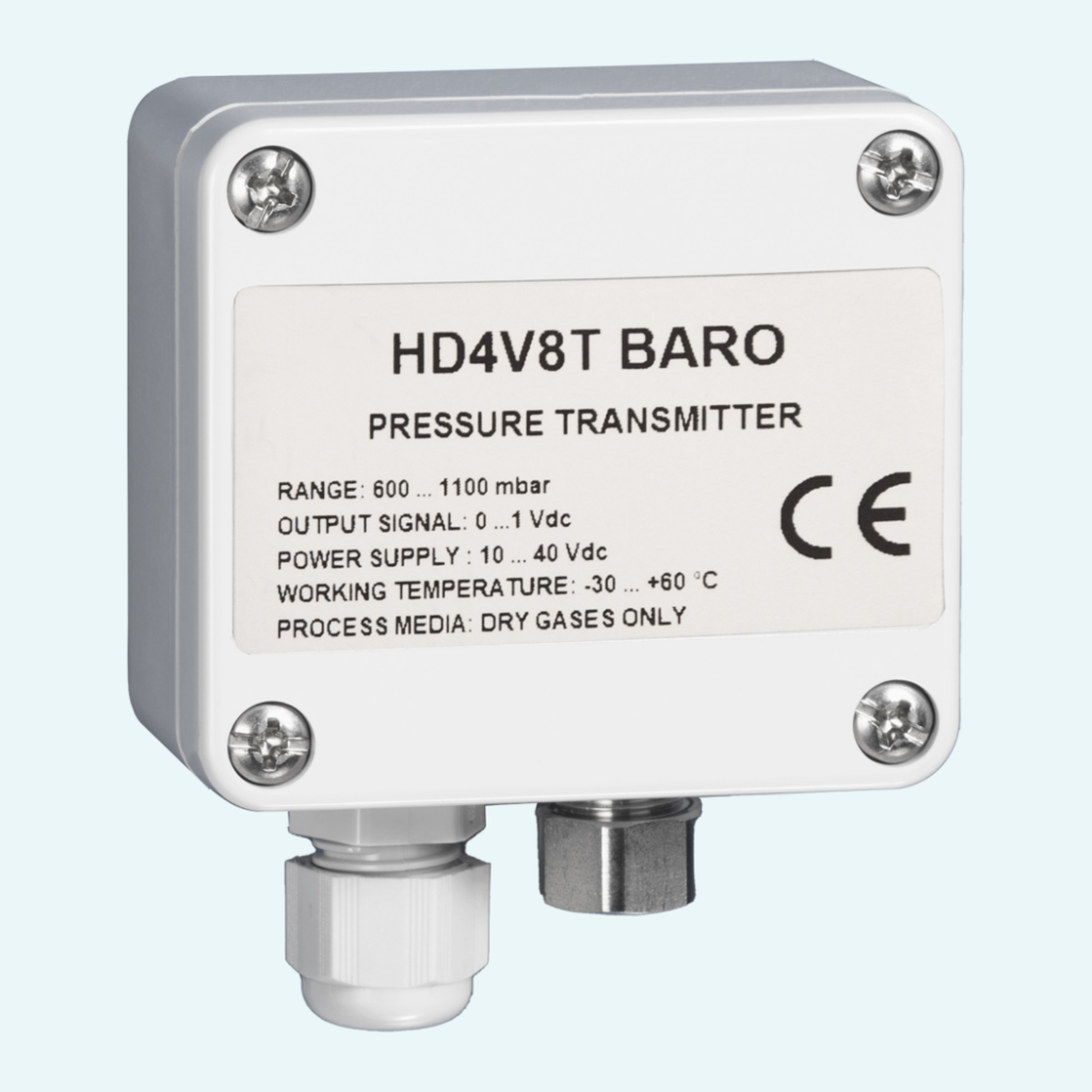 Senseca HD4V8TBARO — Transmisor barométrico