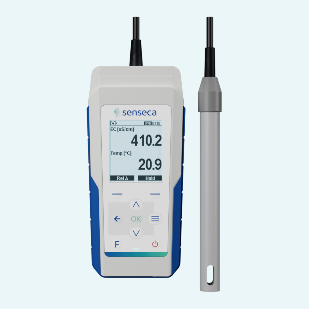 Senseca PRO 52X — Medidor de conductividad sumergible