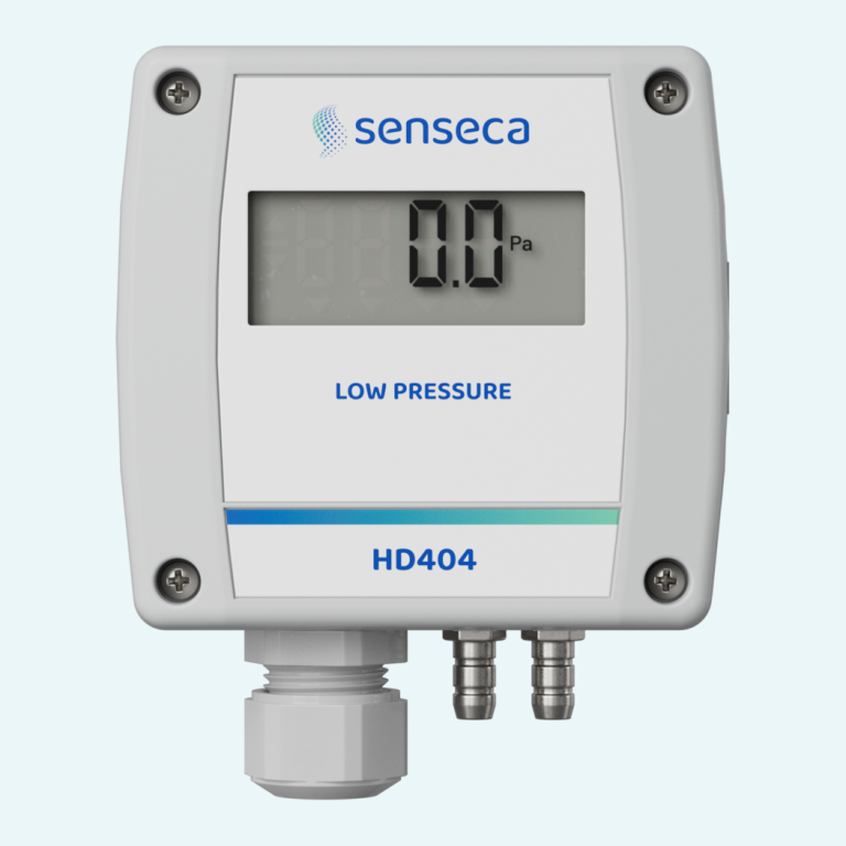 Senseca HD404 — Transmisor de baja presión